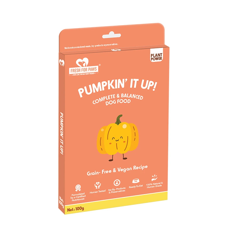 Fresh For Paws Pumpkin It Up Dog Food – Fresh Pumpkin Meal