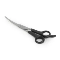 BASIL Curved Grooming Scissors for Dogs & Cats – Stainless Steel Curved Blade Shears for Shaping, Contouring & Precision Trimming