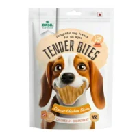 BASIL Classic Chicken Slices for Dogs – Natural Soft Jerky Treats, High Protein Tender Bites for Training & Reward