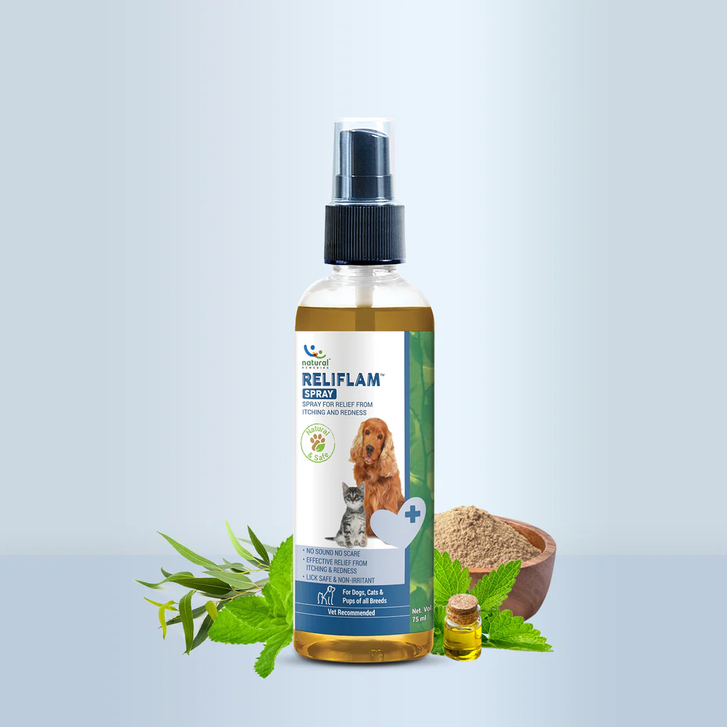 Reliflam Itch Relief Spray for Dogs & Cats – 75ml