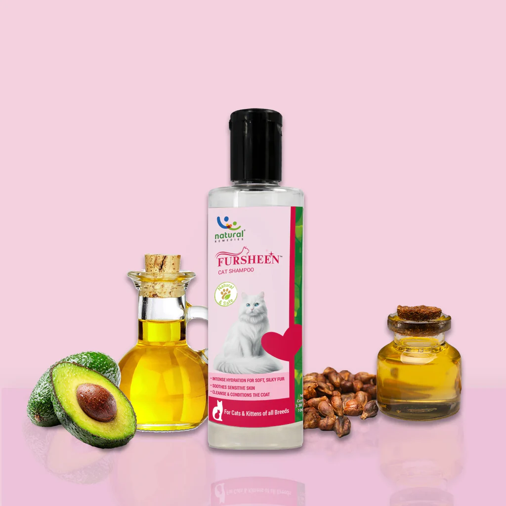 Fursheen Nourishing Cat Shampoo with Avocado & Grape Seed Oil