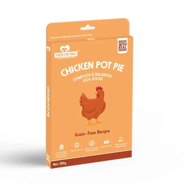 Fresh For Paws Chicken Pot Pie Dog Food – Fresh Chicken Meal