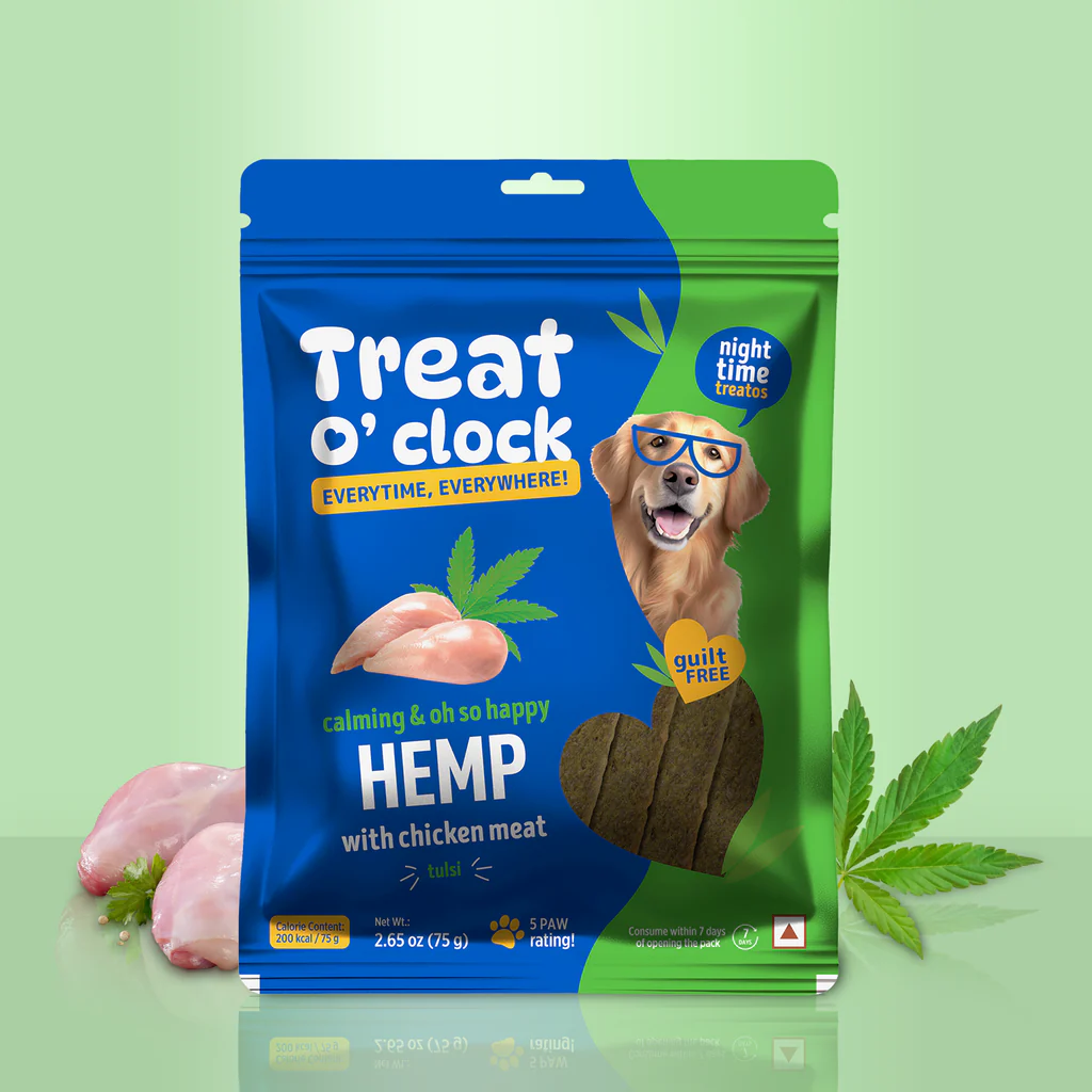 Treat O'Clock Hemp & Tulsi Calming Dog Treats