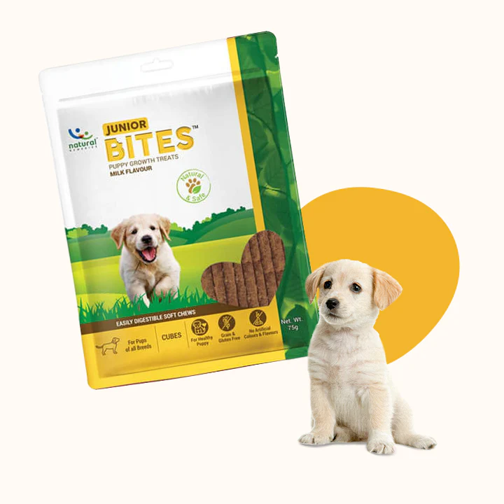 Natural Junior Bites for Puppies – Growth Support Soft Chews