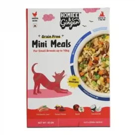 Homiee & Ginger Mini Meals Chicken & Sweet Potato Dog Food – Fresh Grain-Free Meal 85g