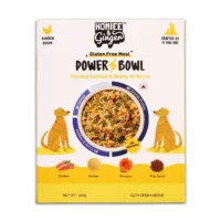 Homiee & Ginger Power Bowl Chicken & Quinoa Dog Food – Gluten-Free Fresh Meal 200g