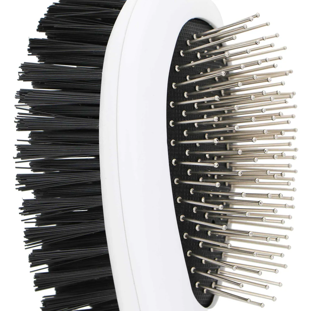 BASIL 2-in-1 Brush & Comb for Dogs – Dual-Sided Grooming Tool for De-Shedding, Detangling & Coat Maintenance
