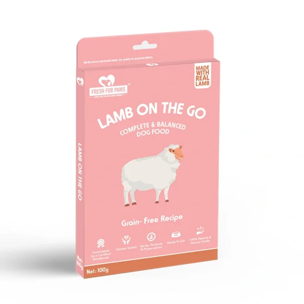 Fresh For Paws Lamb On The Go Dog Food – Fresh Lamb Meal Fresh For Paws Lamb On The Go Dog Food – Fresh Lamb Meal