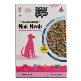 Homiee & Ginger Mini Meals Surf & Turf Dog Food – Fresh Mixed Protein Meal 85g