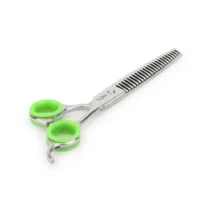 BASIL Thinner Grooming Scissors for Dogs & Cats – 7” Stainless Steel Thinning Shears for Blending, De-Bulking & Professional Coat Finishing - Image 3