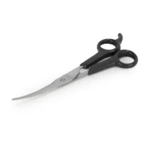 BASIL Curved Grooming Scissors for Dogs & Cats – Stainless Steel Curved Blade Shears for Shaping, Contouring & Precision Trimming - Image 3