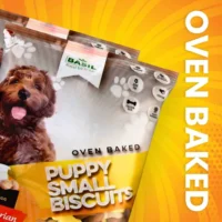BASIL Puppy Biscuits Chicken Flavor – 900g, Nutritious Dog Treats for Puppies & Small Dogs, Crunchy Training Snacks for Daily Reward - Image 3