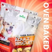 BASIL Dog Biscuits Chicken Flavor – 900g, Crunchy Treats for Adult Dogs, Suitable for All Breeds, Daily Training & Reward Snacks - Image 3