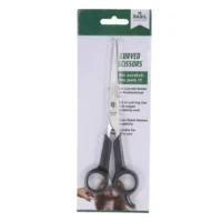 BASIL Curved Grooming Scissors for Dogs & Cats – Stainless Steel Curved Blade Shears for Shaping, Contouring & Precision Trimming - Image 4