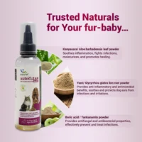 Audiclean Ear Drops for Dogs & Cats – Natural Ear Cleaner - Image 4