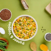 Homiee & Ginger Power Bowl Paneer & Veggies Dog Food – Fresh Veg Meal 200g