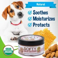 BASIL Softy Paw Butter for Dogs & Cats – 50g Moisturizing Paw & Nose Balm, Shea Butter & Vitamin E Formula for Dry, Cracked Skin - Image 5