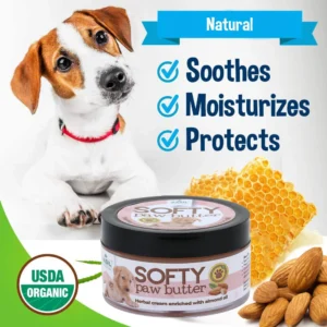 BASIL Softy Paw Butter for Dogs & Cats – 50g Moisturizing Paw & Nose Balm, Shea Butter & Vitamin E Formula for Dry, Cracked Skin - Image 5