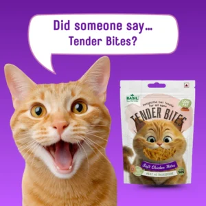 BASIL Soft Chicken Bites for Cats – Grain-Free Tender Treats, High Protein Snack for Cats, Soft & Chewy Cat Rewards - Image 5
