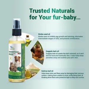 Nomoticks Xtra Tick & Flea Spray for Dogs & Cats - Image 5