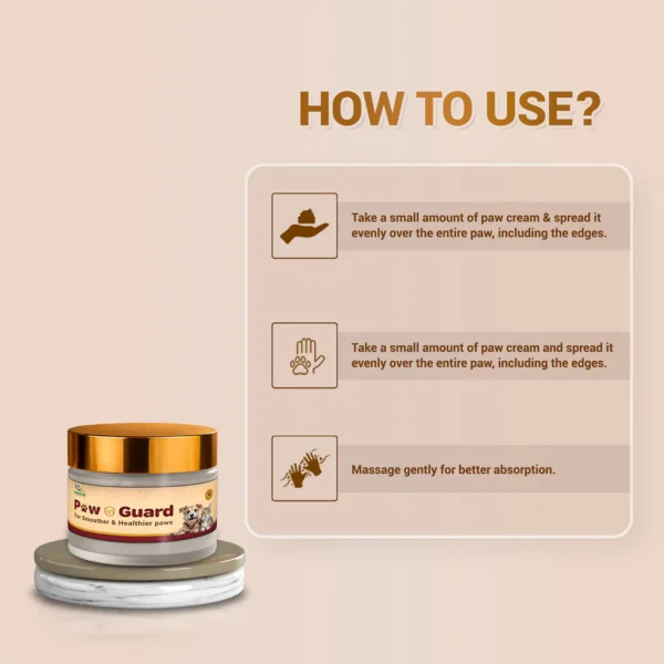 Natural Paw Guard Balm for Dogs & Cats – Lick-Safe Protection