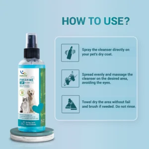 Fresh Me Up Bloom Waterless Cleanser for Dogs & Cats