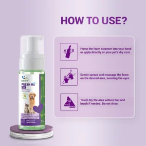 Fresh Me Up Waterless Foam Cleanser for Dogs & Cats