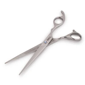 BASIL Straight Grooming Scissors for Dogs & Cats – 7.5 Inch Stainless Steel Pet Scissors, Precision Straight Blade for Coat Trimming & Finishing - Image 5
