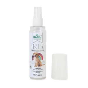 BASIL Dog Cologne Spray – IRIS & AMOUR Variants, 100ml, Long-Lasting Pet Perfume with Conditioning Formula for Fresh & Odour-Free Coat