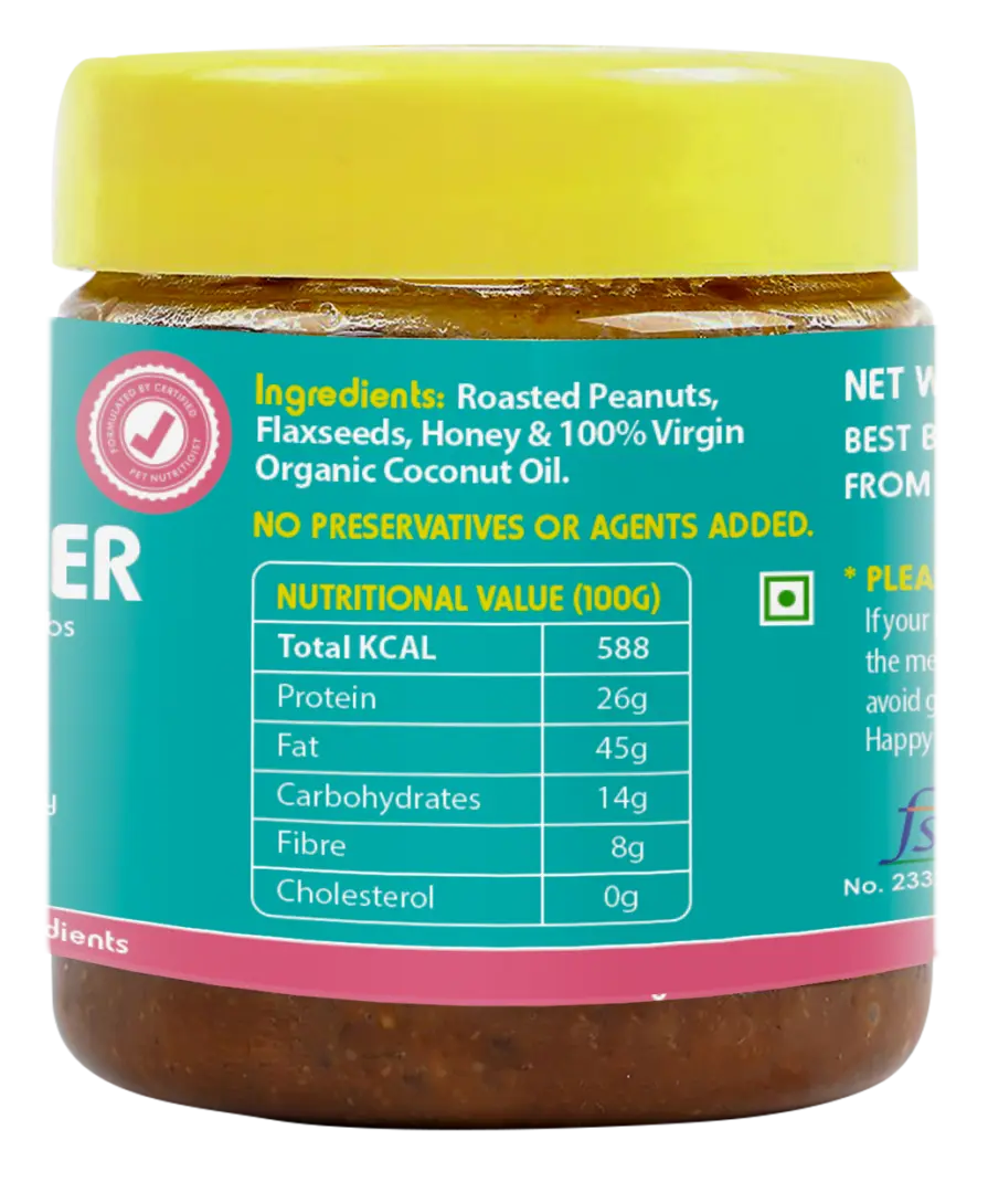 Fresh For Paws Peanut Butter for Dogs – Natural Spread & Treat