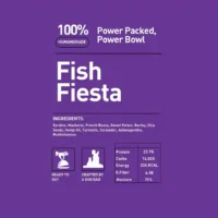 Homiee & Ginger Power Bowl Fish Fiesta Dog Food – Fresh Fish Meal 200g