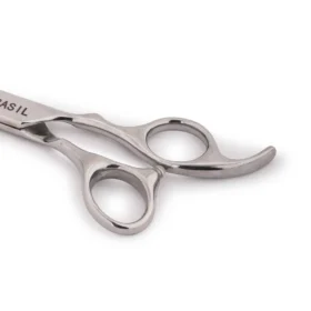 BASIL Straight Grooming Scissors for Dogs & Cats – 7.5 Inch Stainless Steel Pet Scissors, Precision Straight Blade for Coat Trimming & Finishing