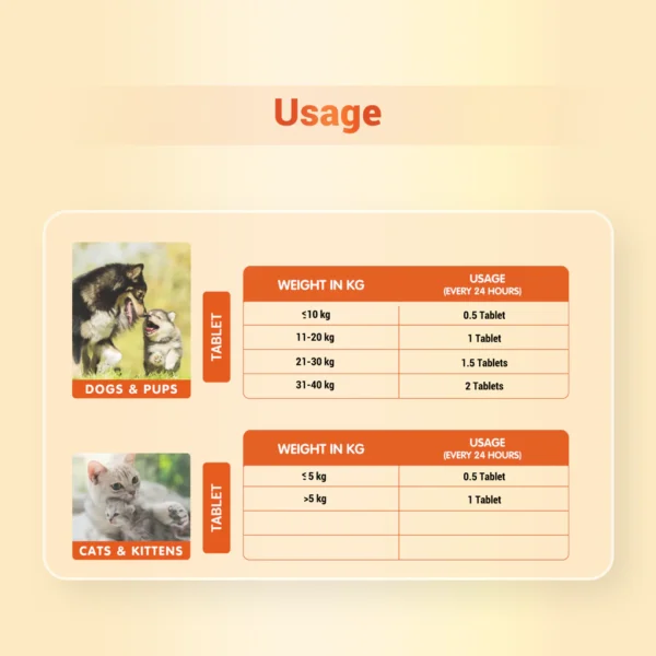 Orthoron Joint Support Tablet for Dogs & Cats – Turmacin-Based Supplement for Mobility, Stiffness & Cartilage Health (28 Tablets)