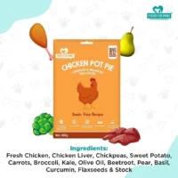 Fresh For Paws Chicken Pot Pie Dog Food – Fresh Chicken Meal