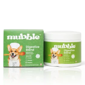 Mubble Digestive Blend for Dogs – Gut Health Nutrition Topper, Digestion Support & Daily Wellness Boost for All Breeds