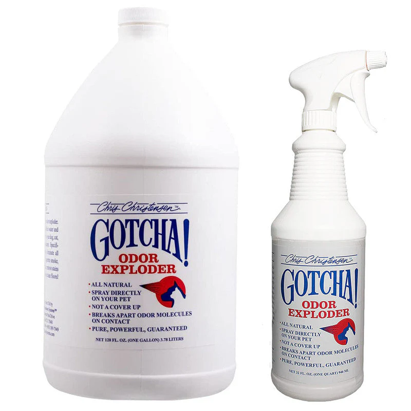 Chris Christensen Gotcha! Odor Exploder Dog Shampoo – Deep Odour Removal, Deodorizing Clean & Coat Freshness for Strong Smells