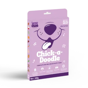 Mini Paws Chick-a-Doodle Puppy Food – Fresh Chicken Meal