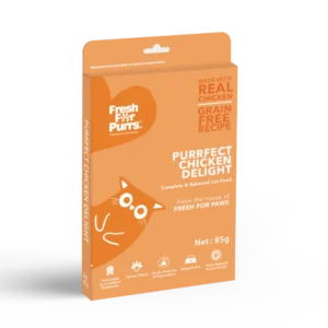 Fresh For Purrs Purrfect Chicken Delight Cat Wet Food – Fresh Chicken Meal 150g
