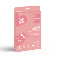 Fresh For Purrs Lamb Medley Cat Wet Food – Fresh Lamb Meal 85g