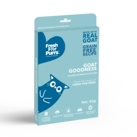 Fresh For Purrs Goat Goodness Cat Wet Food – Fresh Goat Meal 85g