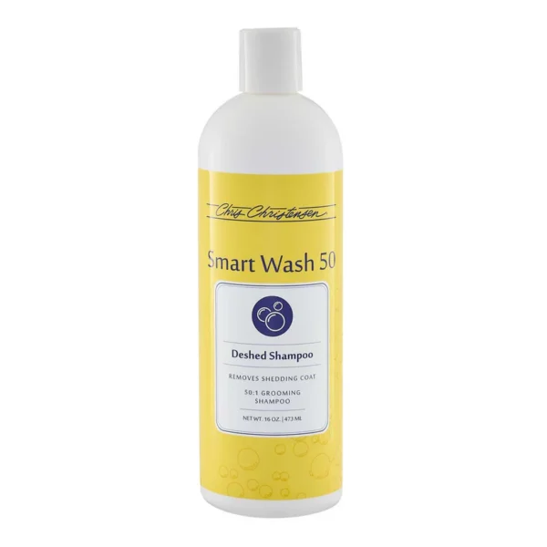Chris Christensen SmartWash50 De-Shed Dog Shampoo – High Dilution, Shedding Control & Deep Cleansing for Undercoat Management