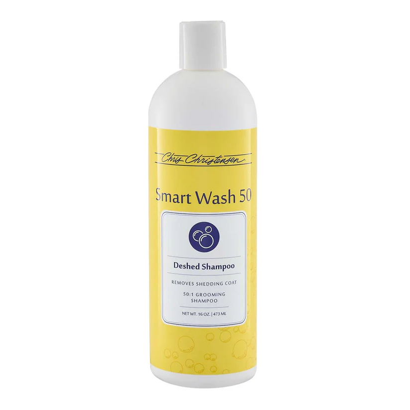 Chris Christensen SmartWash50 De-Shed Dog Shampoo – High Dilution, Shedding Control & Deep Cleansing for Undercoat Management