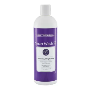 Chris Christensen SmartWash50 Whitening & Brightening Dog Shampoo – High Dilution, Colour Enhancement & Deep Cleansing for White and Light Coats