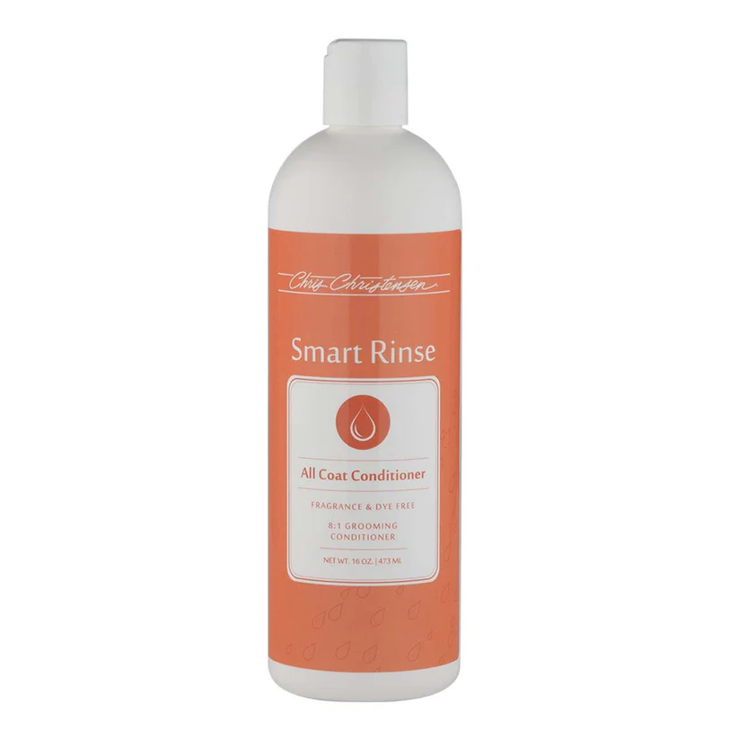 Chris Christensen Smart Rinse Dog Conditioner – All Coat Types, Deep Dilution Formula & Lightweight Conditioning for Efficient Grooming
