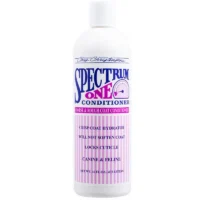 Chris Christensen Spectrum One Dog Conditioner – Coarse & Rough Coat Care, Texture Preservation & Lightweight Conditioning for Wire Coats