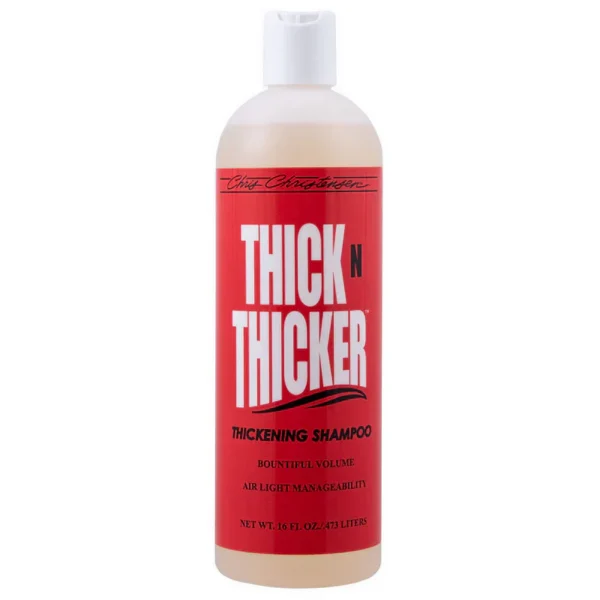 Chris Christensen Thick N Thicker Dog Shampoo – Coat Thickening, Volume Boost & Texture Enhancement for Fuller Appearance