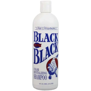 Chris Christensen Black On Black Dog Shampoo – Colour Enhancing, Tone Deepening & Coat Brightening for Black and Dark Coats