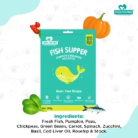 Fresh For Paws Fish Supper Dog & Cat Food – Fresh Tilapia Meal 100g