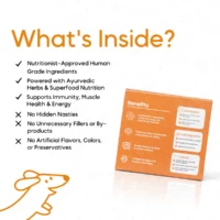 Mubble Superfood Blend for Dogs – Daily Nutrition Topper, Immunity Support & Gut Health Boost for All Breeds