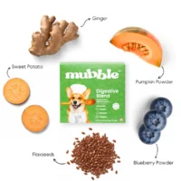 Mubble Digestive Blend for Dogs – Gut Health Nutrition Topper, Digestion Support & Daily Wellness Boost for All Breeds